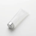 Metallic Silver High-Barrier ABL Tube - 200ml aluminum-plastic barrier packaging with premium metallic finish