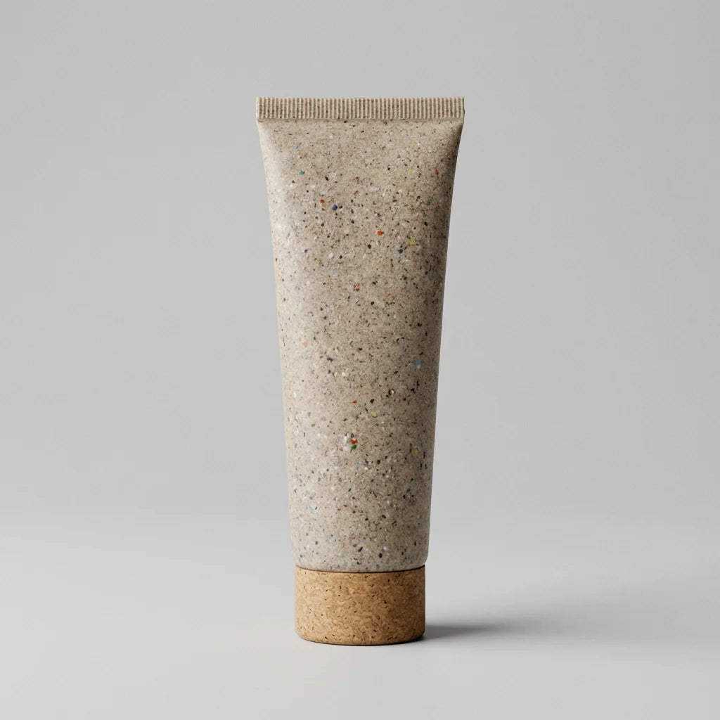 PCR Plastic Squeeze Tubes - Sustainable post-consumer recycled packaging for eco-conscious beauty brands