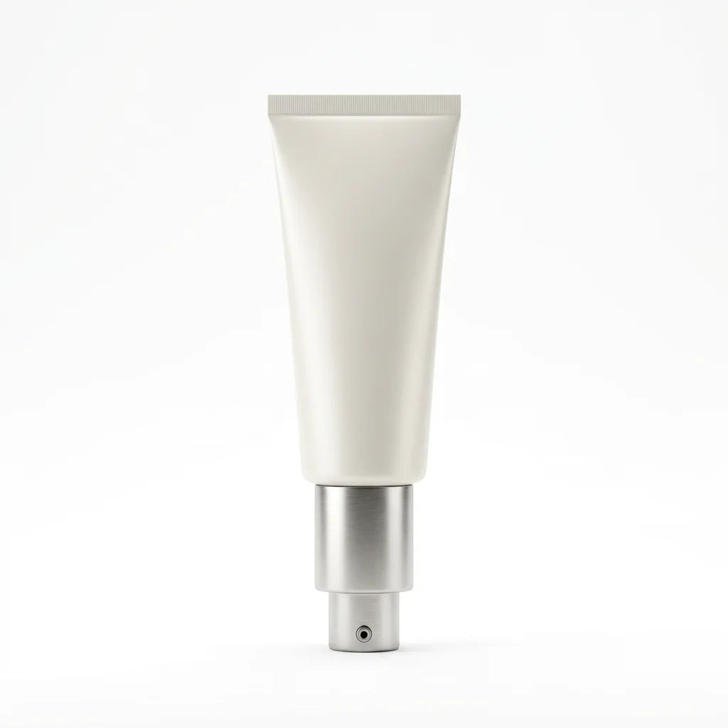 Eco-Friendly Sugarcane Cosmetic Tube with Pump - Sustainable Packaging